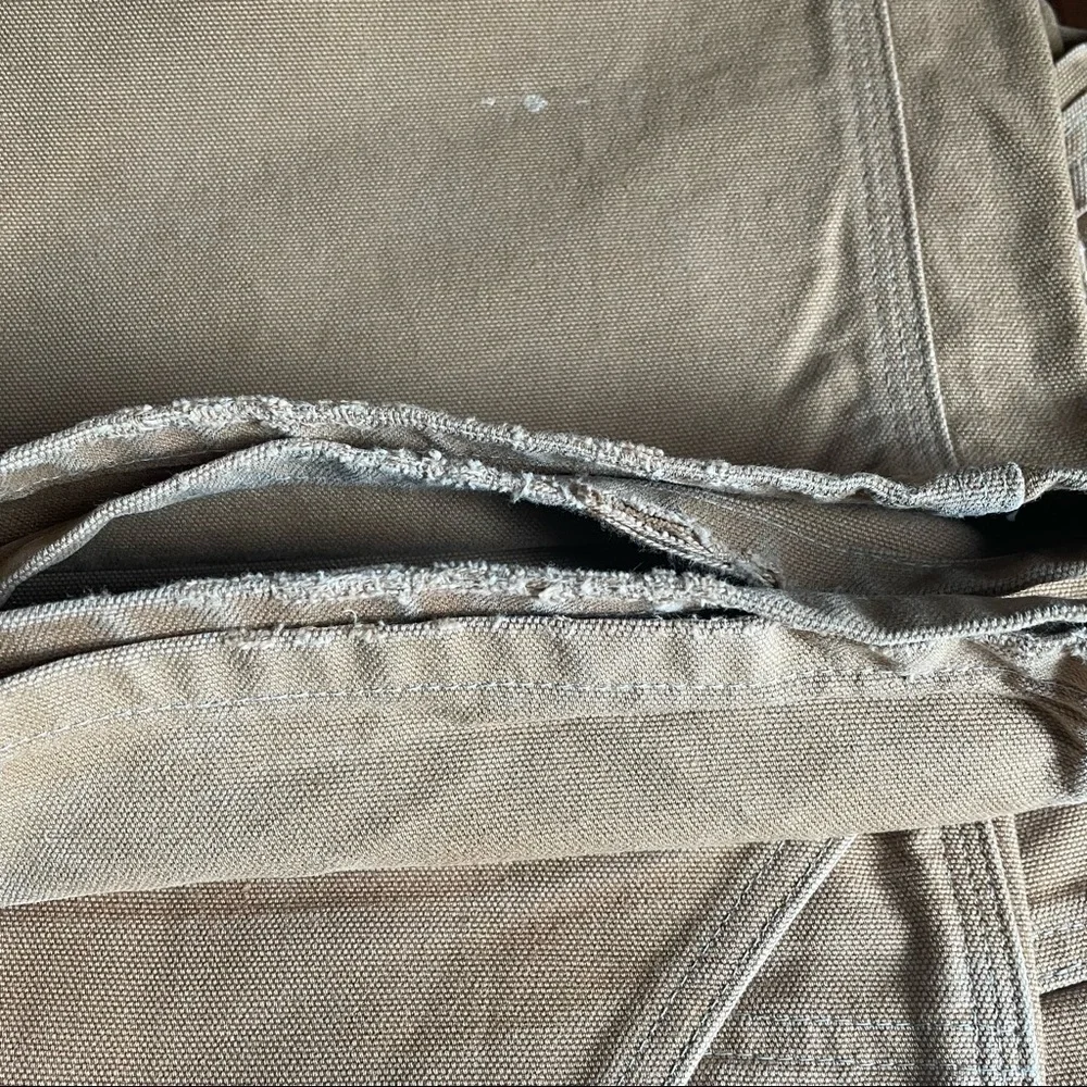 CARHARTT 62W DOUBLEFRONT CARPENTER UTILITY PANTS Size 34X28 - Picture 4 of 12